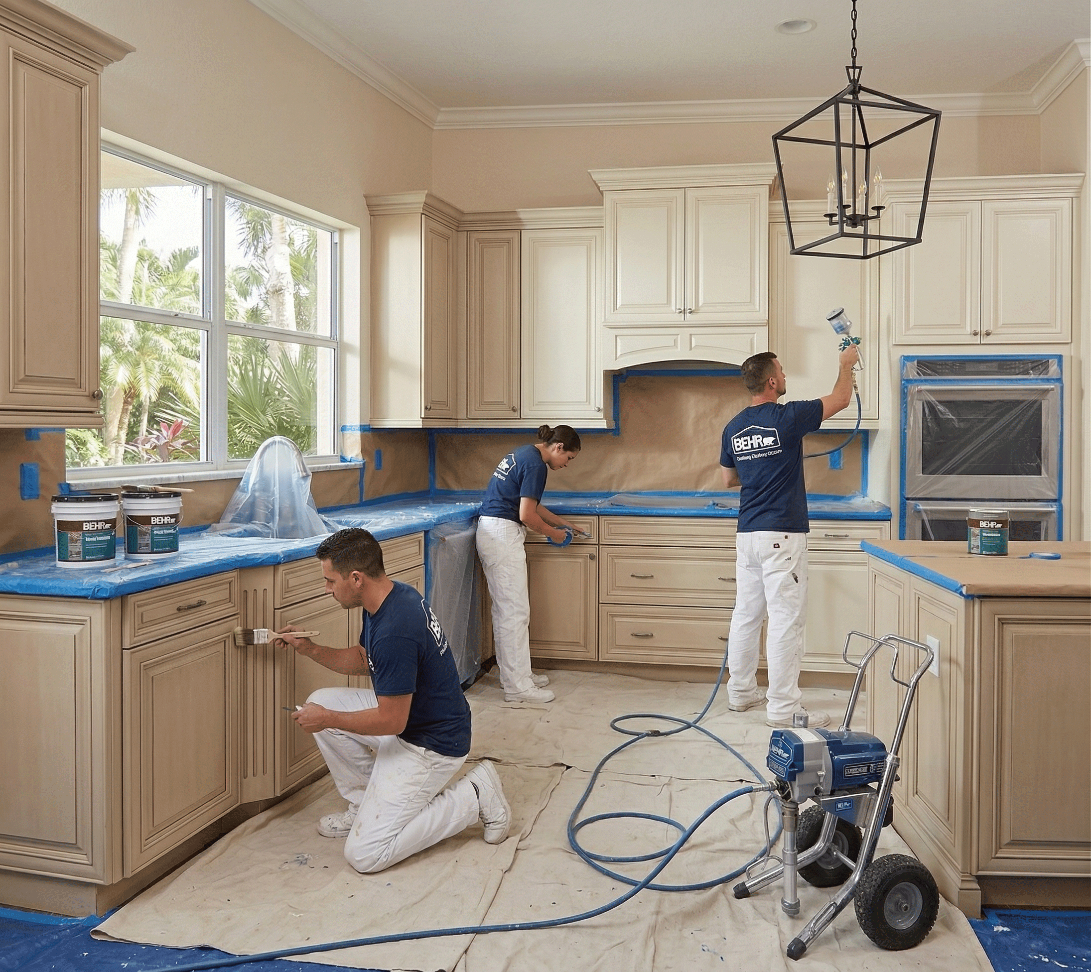 Kitchen Cabinet Painting